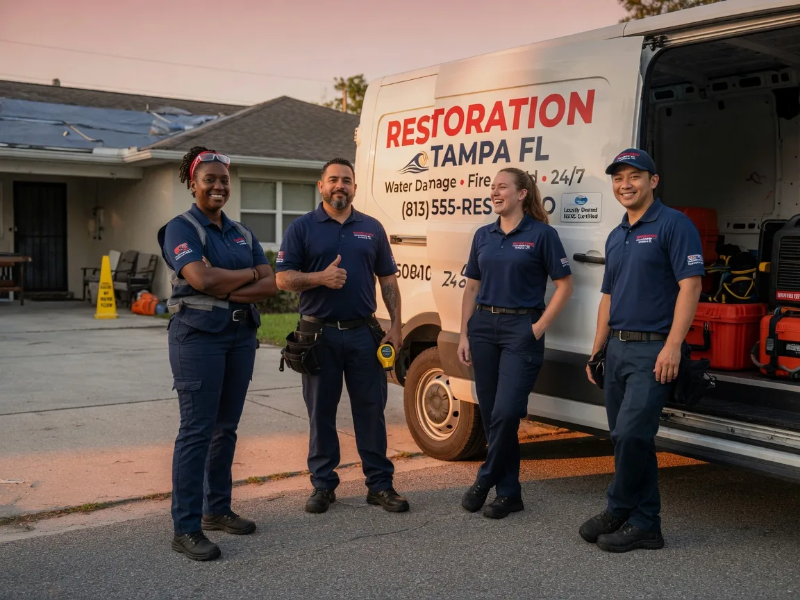 Water Damage Restoration company in Ridott, IL