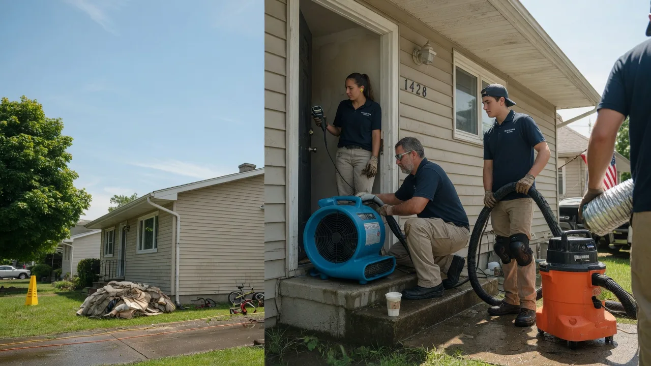 Water Damage Restoration in Ridott, IL near me